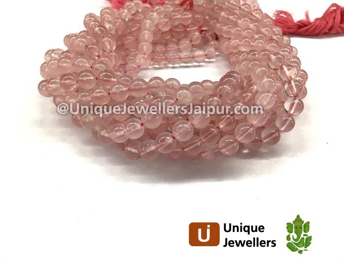 Rose Quartz Smooth Round