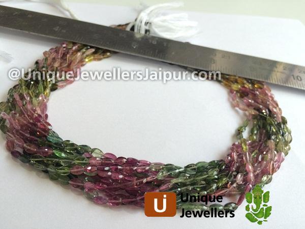 Tourmaline Faceted Marquise Beads