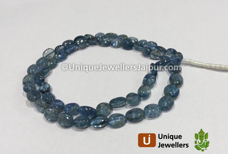 Santa Maria Aquamarine Smooth Oval Beads