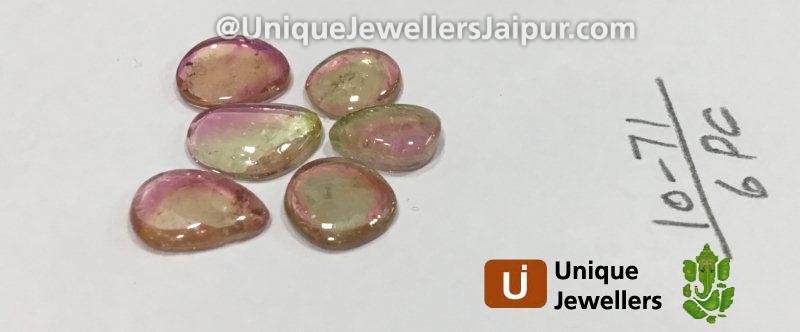 Watermelon Tourmaline Smooth Slices