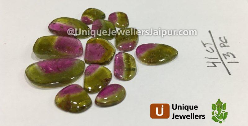 Watermelon Tourmaline Smooth Slices