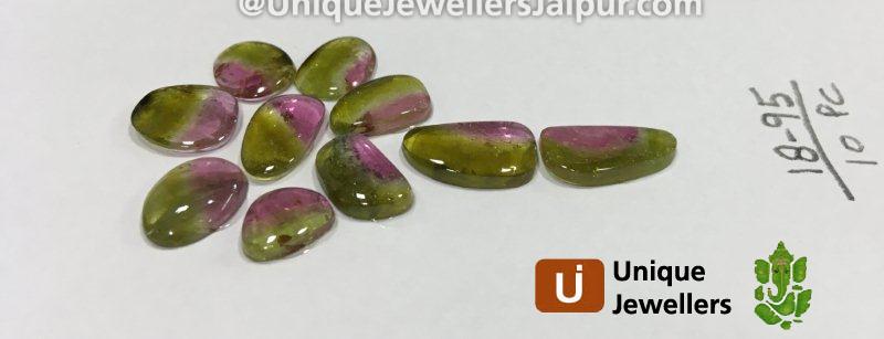 Watermelon Tourmaline Smooth Slices