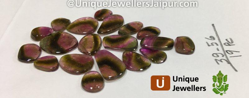 Watermelon Tourmaline Smooth Slices