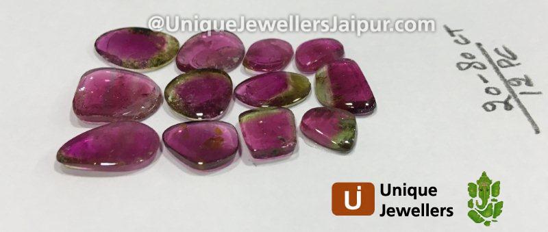 Watermelon Tourmaline Smooth Slices