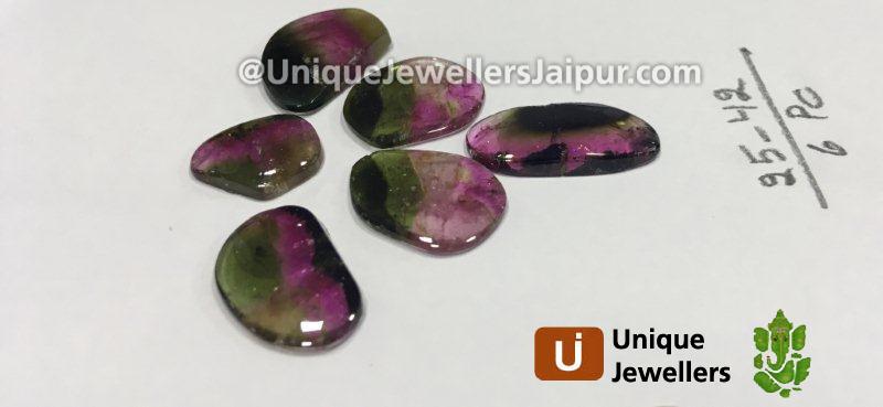 Watermelon Tourmaline Smooth Slices