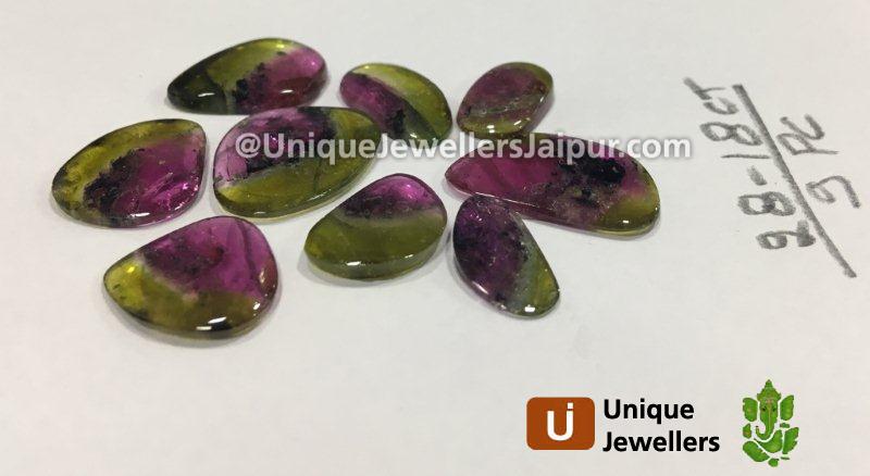 Watermelon Tourmaline Smooth Slices