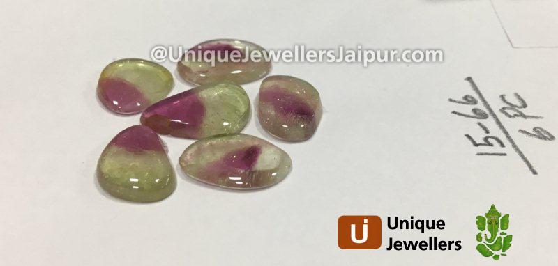 Watermelon Tourmaline Smooth Slices