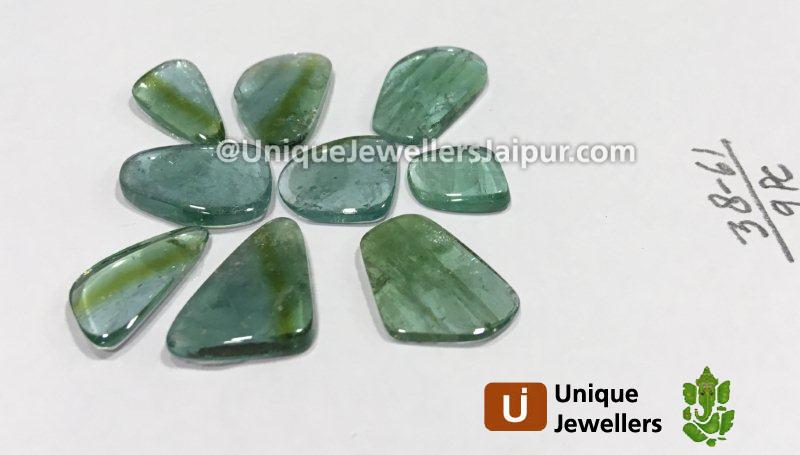 Blue Watermelon Tourmaline Smooth Slices