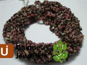 Multi Turmuline Uncut Chips Beads