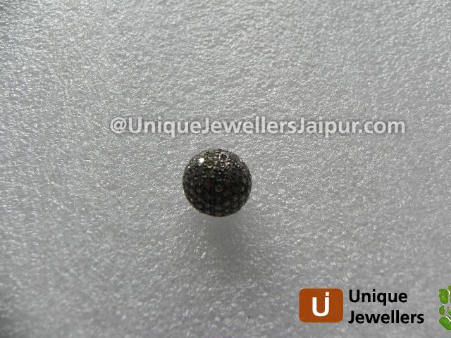 Diamond Studded Silver Ball