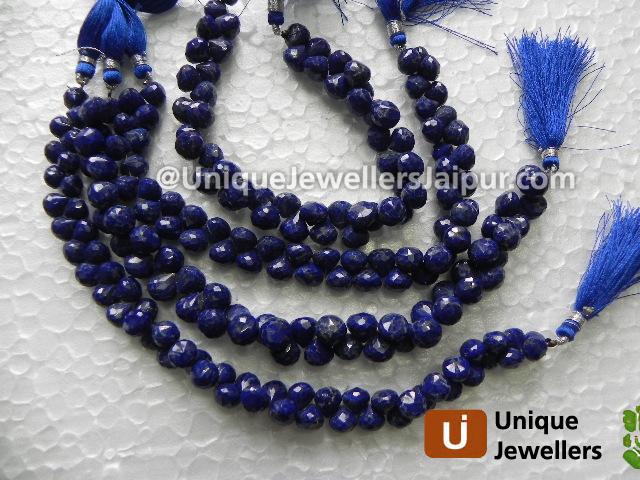Lapis Faceted Onion Beads