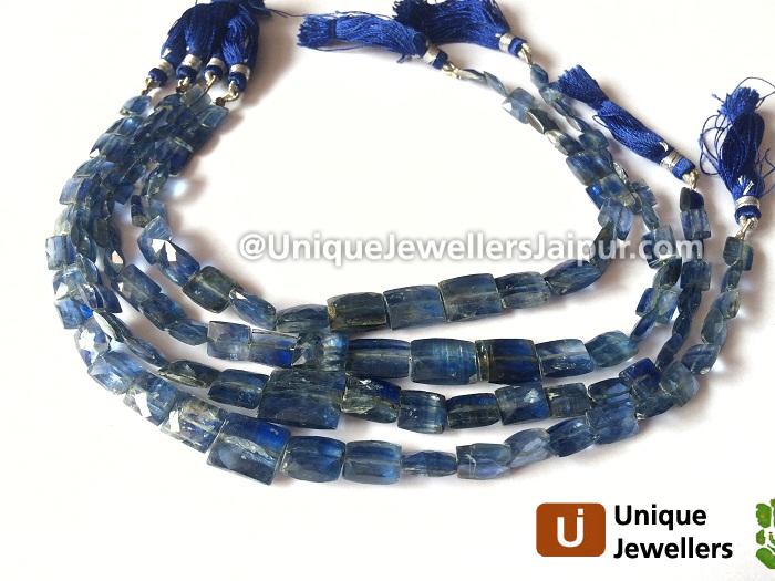 Kyanite Faceted Chicklet Beads