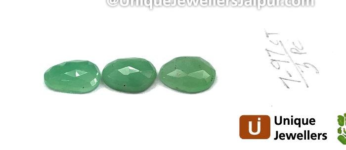 Chrysoprase Rose Cut Slices