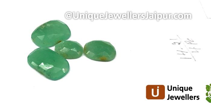 Chrysoprase Rose Cut Slices