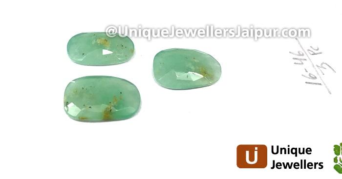 Chrysoprase Rose Cut Slices