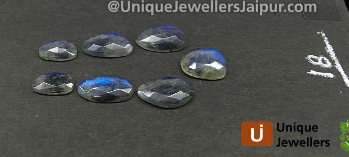 Blue Labradorite Rose Cut Slices