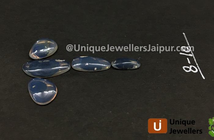 Black Australian Opal Lightening Ridge Smooth Slices