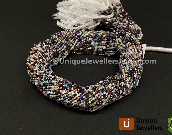 Multi Stone Micro Cut Beads