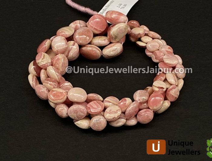 Rhodochrosite Far Smooth Oval Beads