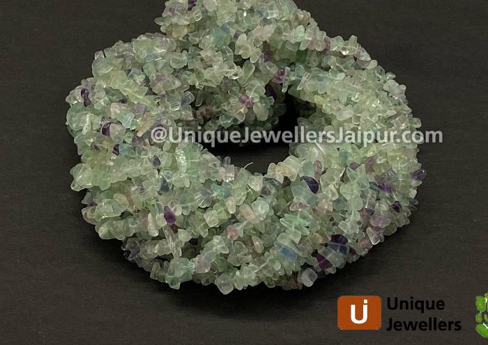 Fluorite Uncut Chips Beads