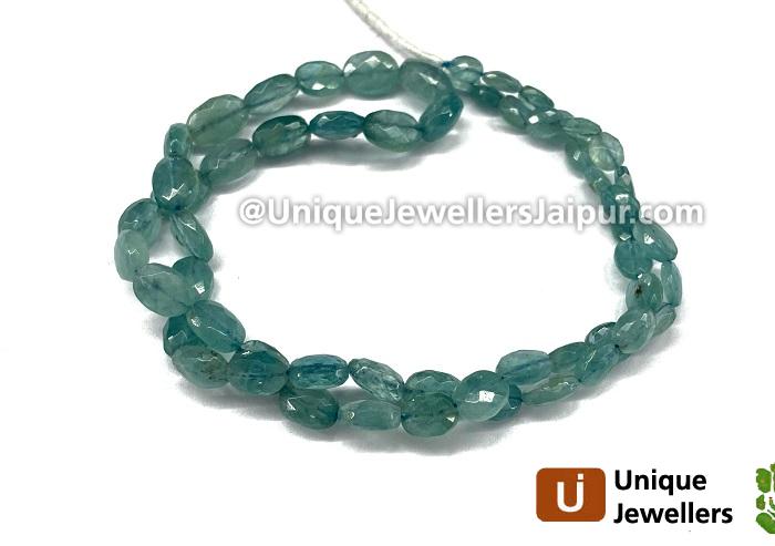 Paraiba Grandidierite Faceted Oval Beads