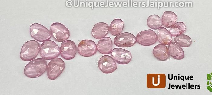 Pink Spinel Rose Cut Slices