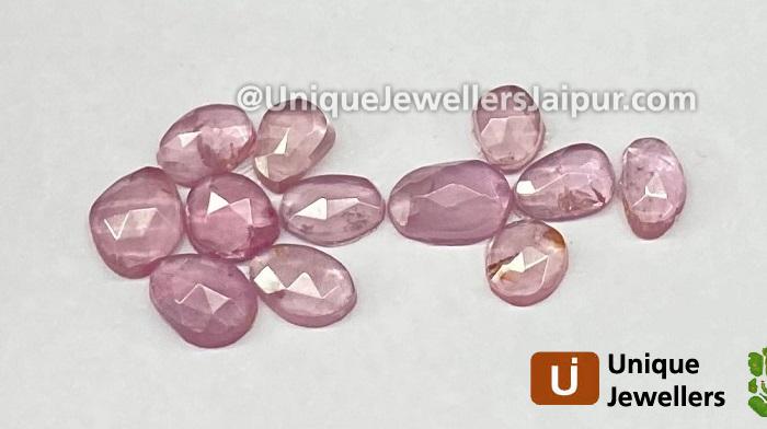 Pink Spinel Rose Cut Slices