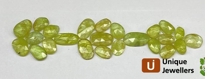 Sphene Rose Cut Slices