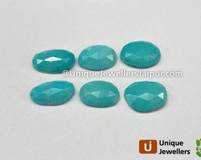 Turquoise Rose Cut Slices