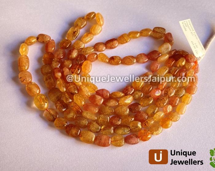 Imperial Topaz Smooth Nuggets Beads