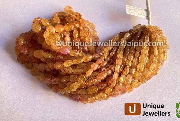 Imperial Topaz Smooth Nuggets Beads