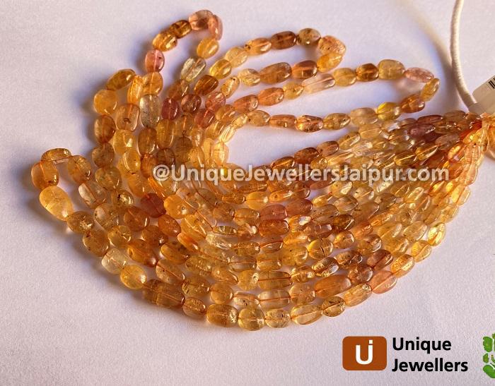 Imperial Topaz Smooth Nuggets Beads