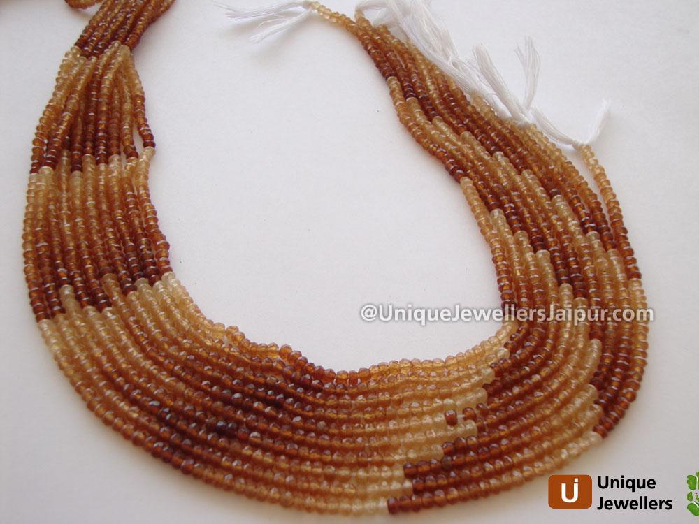 Haesonite Faceted Roundelle Beads