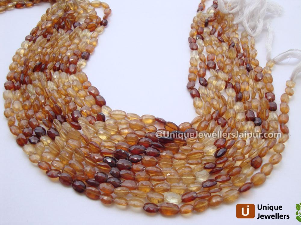 Haesonite Faceted Oval Beads