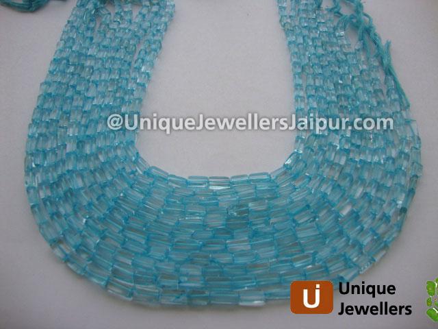 Crystal Dyed BT Plain Square Beads