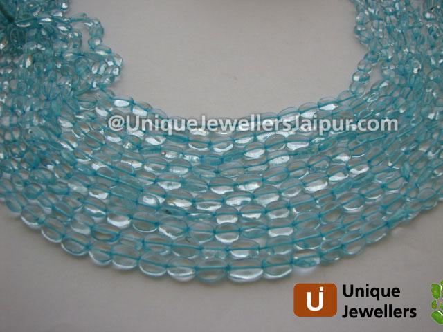 Crystal Dyed BT Plain Oval Beads