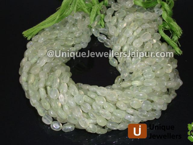 Prenite Plain Oval Beads