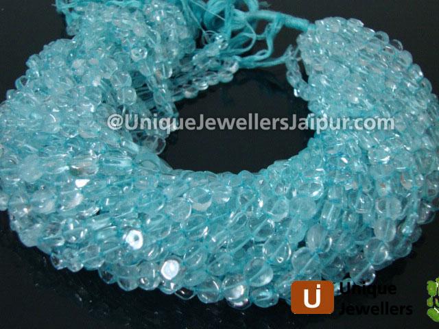 Crystal Dyed BT Plain Coin Beads