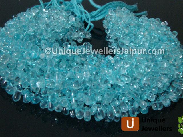 Crystal Dyed BT Plain Drop Beads