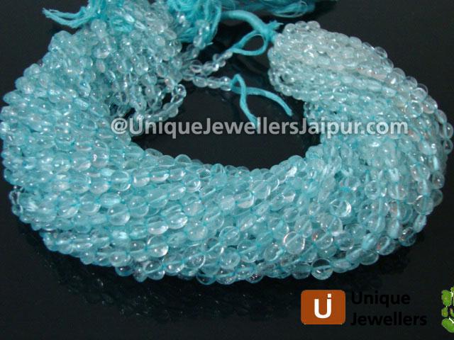 Crystal Dyed BT Plain Puffed Coin Beads