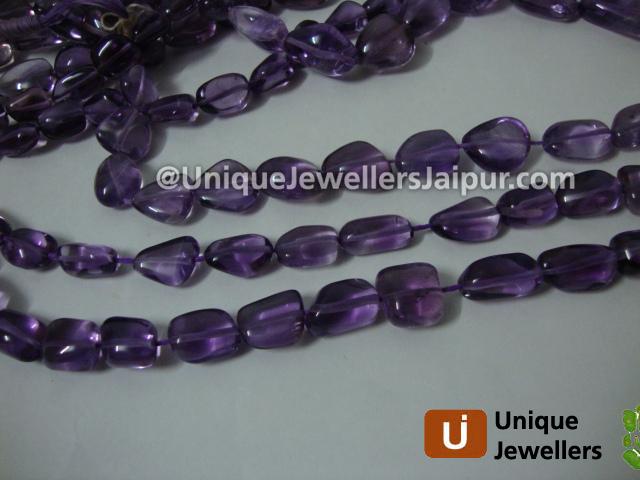 Amethyst Plain Nugget Beads