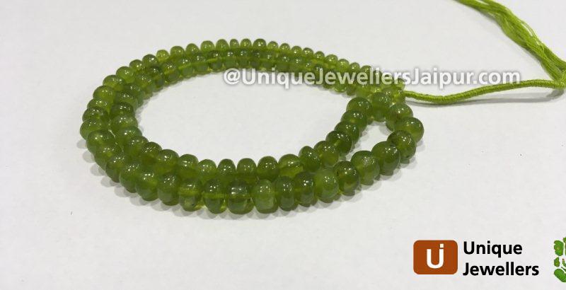 Vesuvianite Far Smooth Roundelle Beads