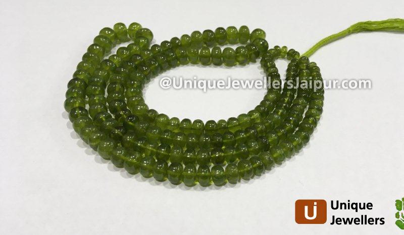 Vesuvianite Far Smooth Roundelle Beads