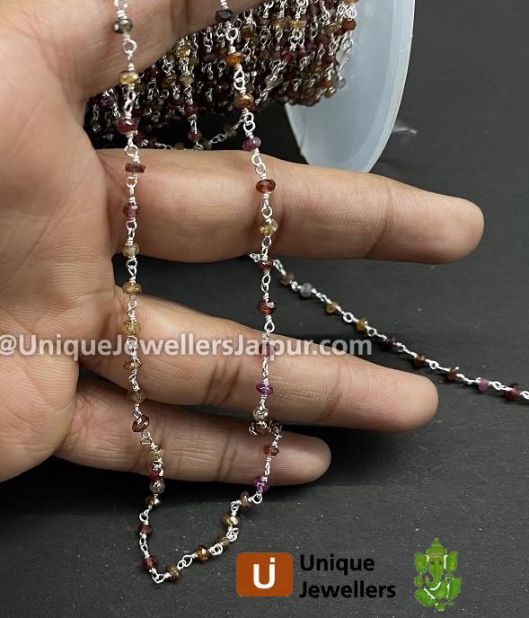 92.5 Tundru Wire Wrapped Rosary Chains