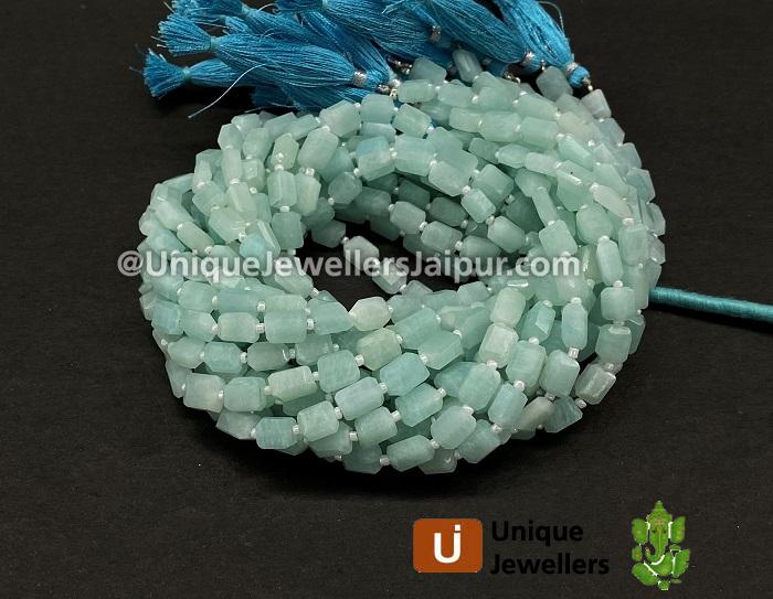Amazonite Faceted Nugget Beads